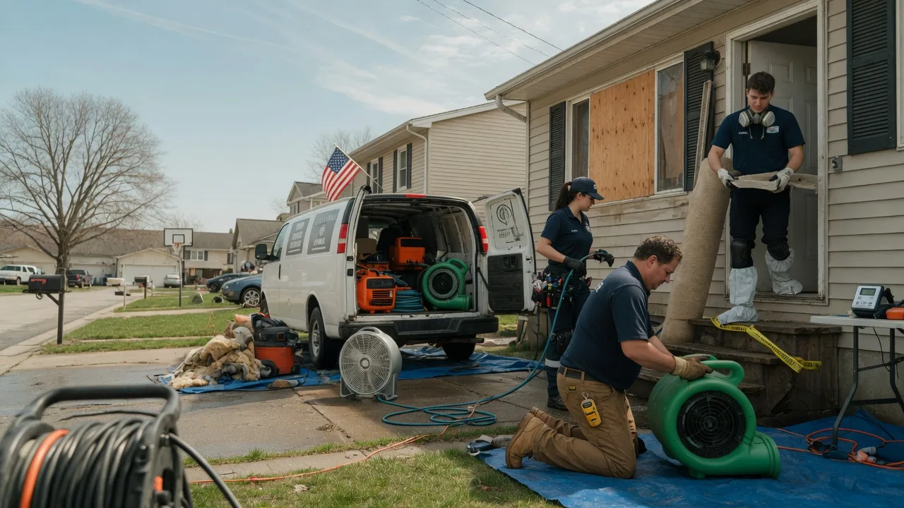 Water Damage Restoration in Pricedale, PA near me